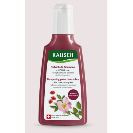 Rausch Shampoo alla rosa selvatica color protettivo capelli tinti 200 ml