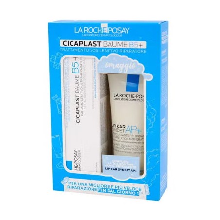 La Roche Posay Cicaplast Baume B5 100 ml + Lipikar Syndet 100 ml omaggio