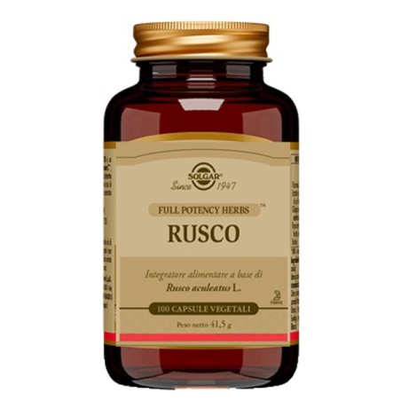 Solgar Rusco - Integratore per microcircolo e benessere delle gambe