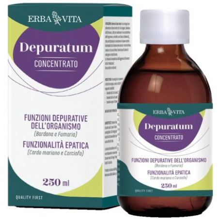 Erba Vita Depuratum integratore drenante e depurativo in 10 stick