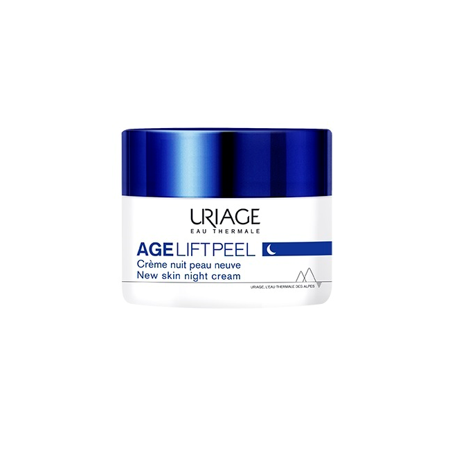 Uriage Age Protect Crema Viso Notte Peeling Illuminante 50 ml