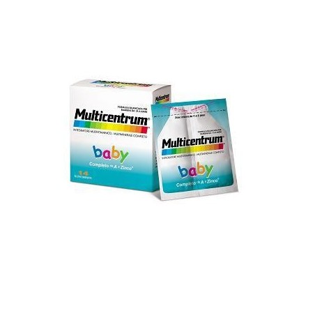 Multicentrum Baby vitamine per bambini da 1 a 6 anni 14 bustine