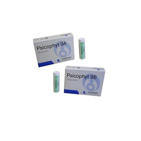 Psicophyt Remedy 9b Estratti floreali tonici riequilibranti per stress psicofisico 4 tubi da 1,2 g