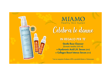 Miamo ti regala il Gentle Rose Cleanser e due vials! - OFFERTA TERMINATA