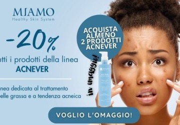 Miamo AHA/BHA detergente omaggio - OFFERTA TERMINATA