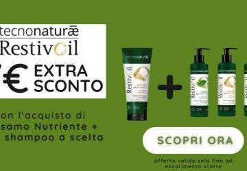 Extra Sconto su Restivoil Tecnonaturae! - OFFERTA TERMINATA