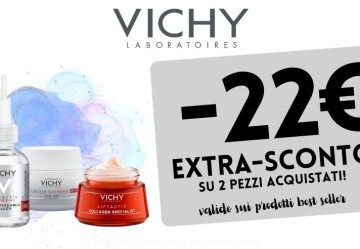 22€ di EXTRA SCONTO su una selezione di prodotti Vichy! - OFFERTA TERMINATA