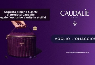 Caudalie Vanity in stoffa in regalo! - PROMOZIONE TERMINATA