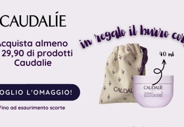 Burro corpo mini Caudalie in regalo! - PROMOZIONE TERMINATA