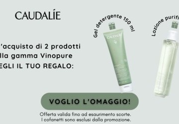 Acquista 2 prodotti Caudalie Vinopure e scegli il tuo regalo - PROMOZIONE TERMINATA