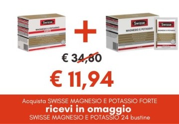 Swisse Magnesio e Potassio: il doppio di energia, alla metà del prezzo! - OFFERTA TERMINATA