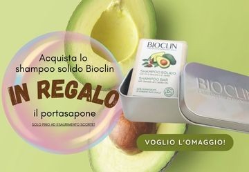 In regalo il porta shampoo solido Bioclin!