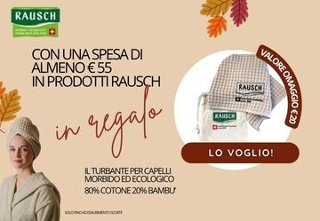 Turbante per capelli in regalo!