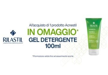 Gel detergente purificante Rilastil in omaggio!